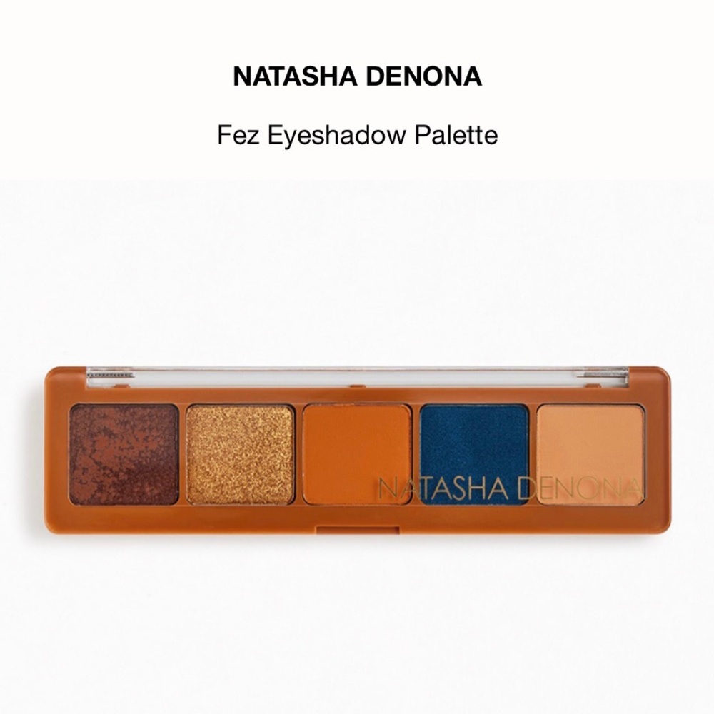 NATASHA DENONA Fez Eyeshadow Palette desert browns and deep blues eyeshadow